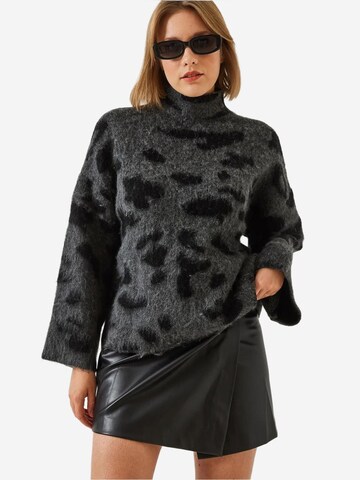 Bianco Lucci Pulóver 'Pullover' - szürke