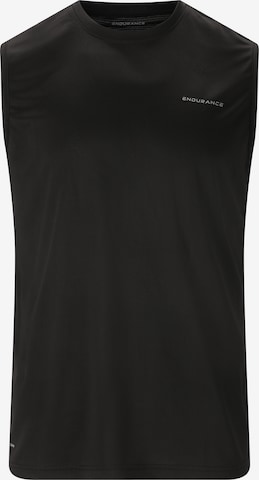 ENDURANCE Top 'Vernon' in Schwarz: Vorderseite