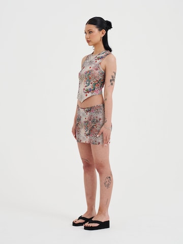 Ed Hardy Bluza 'Dragon Repeat' | bež barva