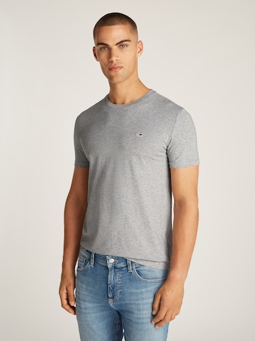 Tommy Jeans Tričko 'JASPE' - Sivá: predná strana