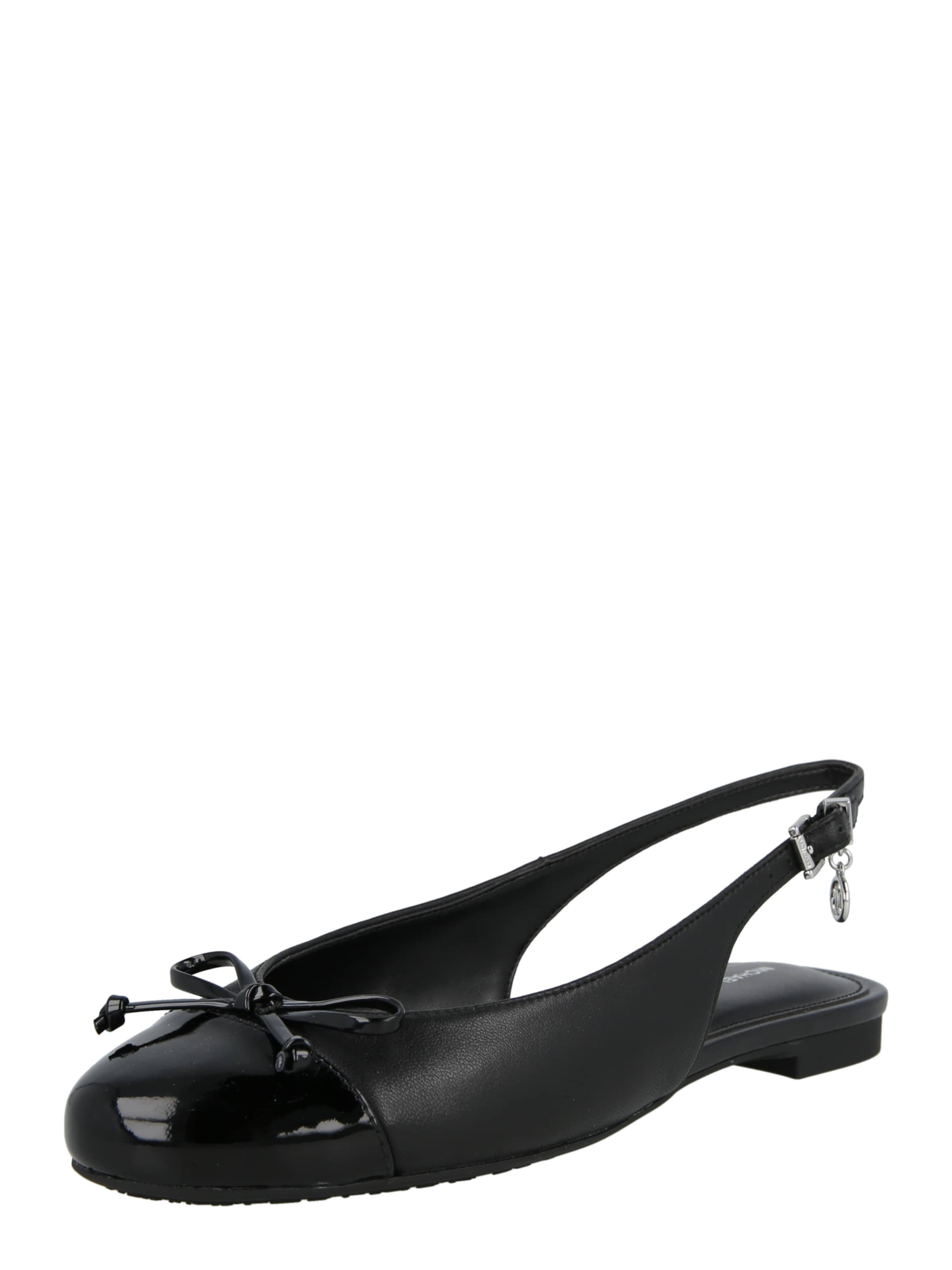 Ballerina con cinturino di MICHAEL Michael Kors in nero: frontale