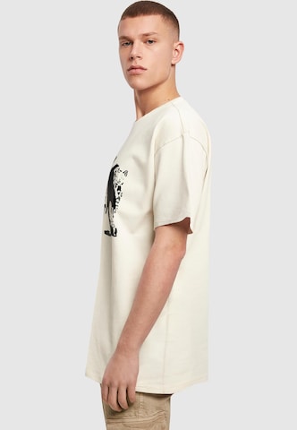 Merchcode Shirt 'Brandalised' in Beige