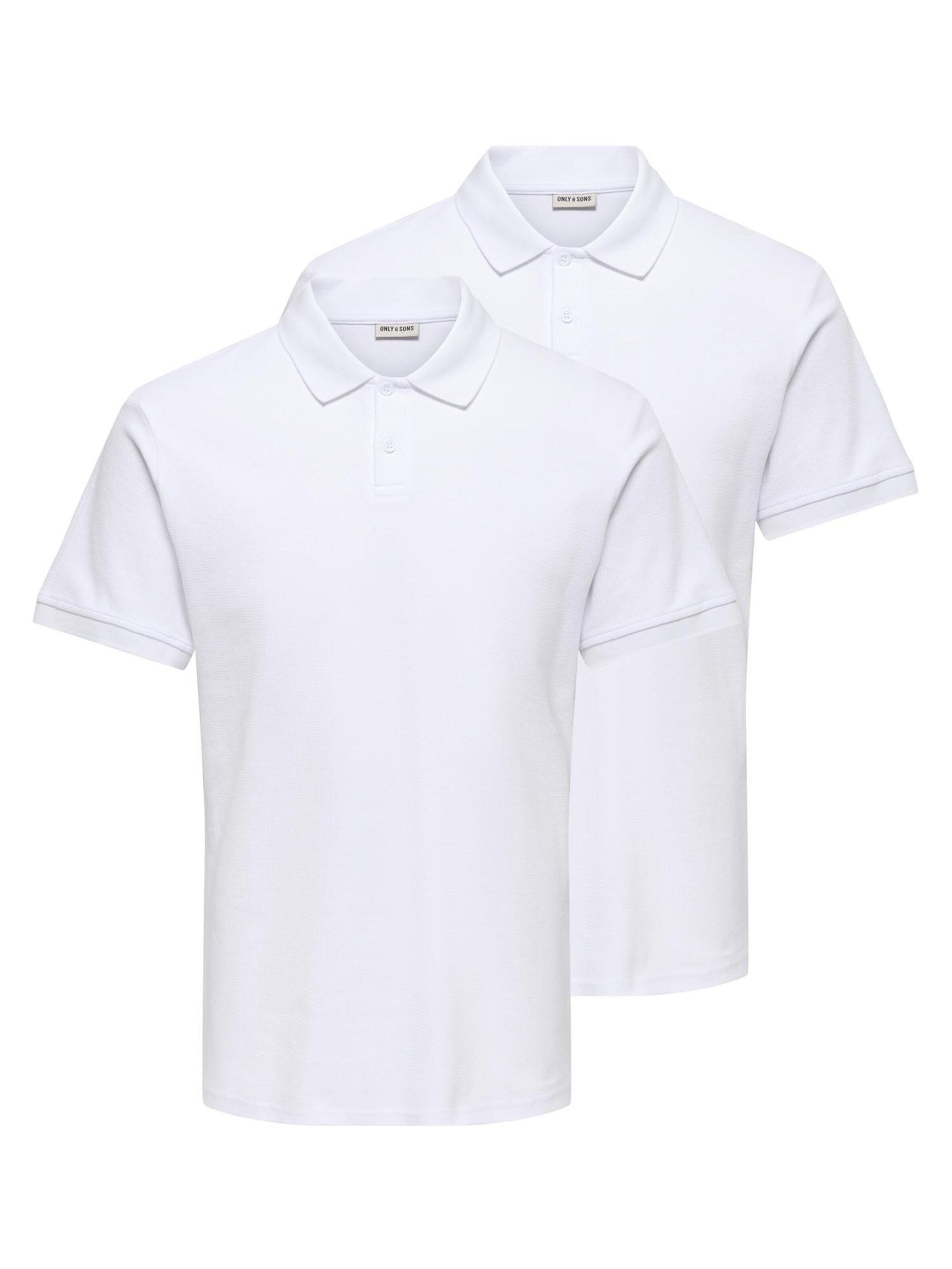 Only & Sons Shirt 'Ben' in White: front