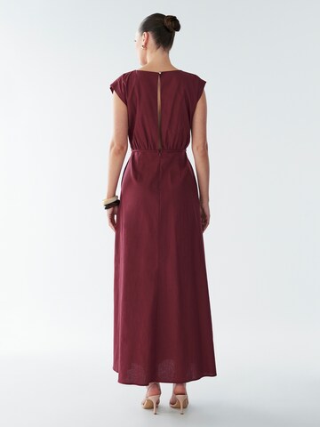 BWLDR Dress 'Eden' in Red: back