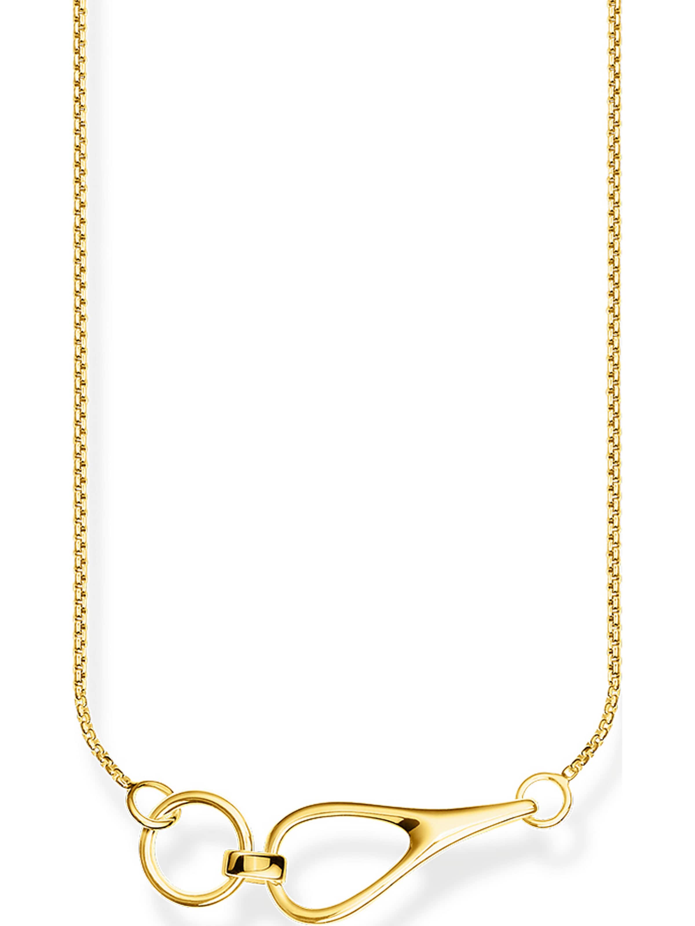 Thomas Sabo Ketting in Goud: voorkant