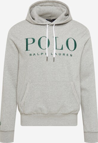 Polo Ralph Lauren Μπλούζα φούτερ σε γκρι: μπροστά
