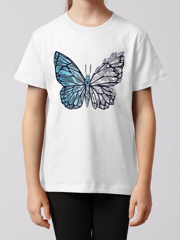 T-Shirt watabout.kids en blanc : devant