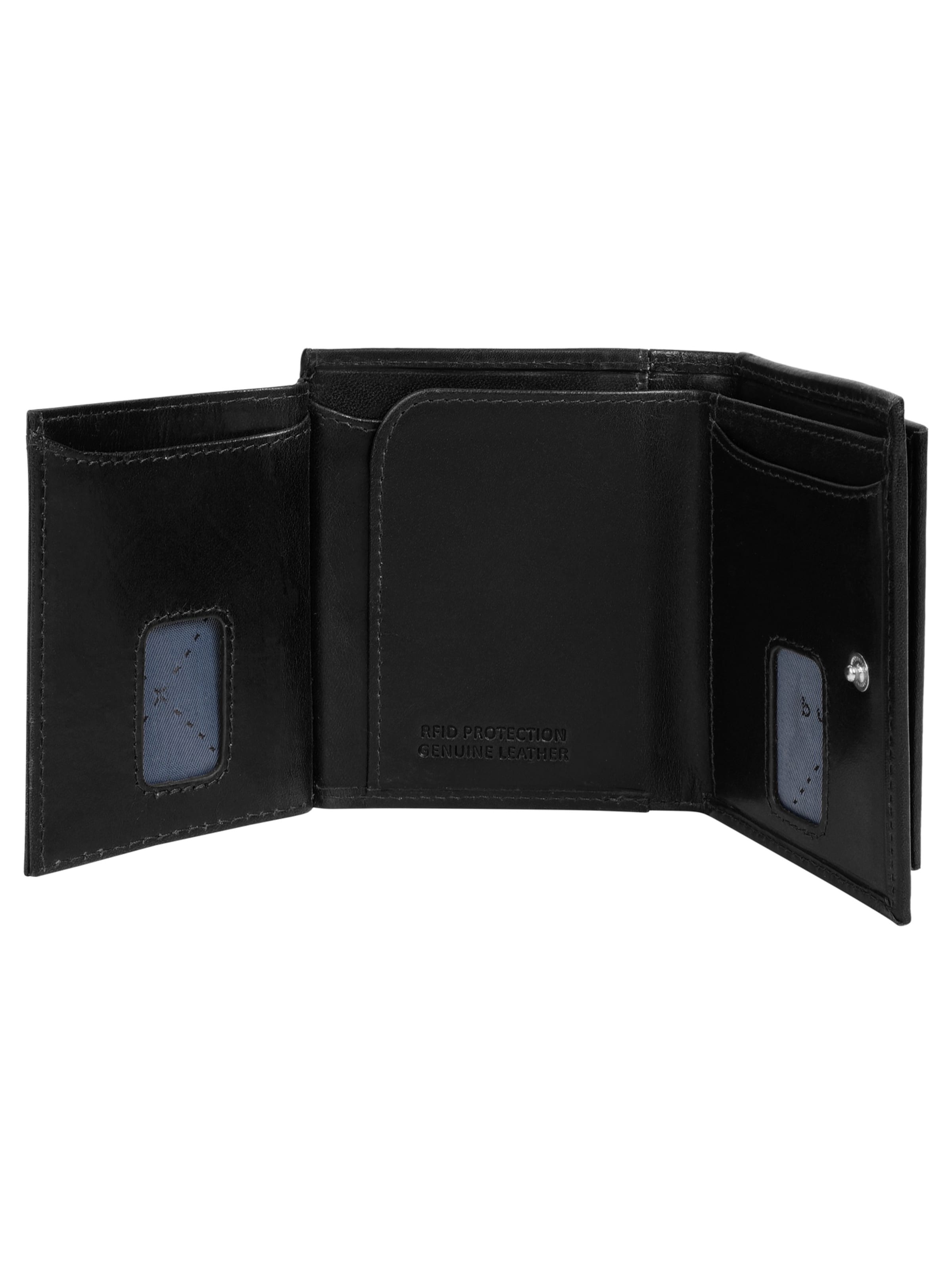 Porte-monnaies 'bugatti Geldbörse SECURE SLIM' bugatti en noir