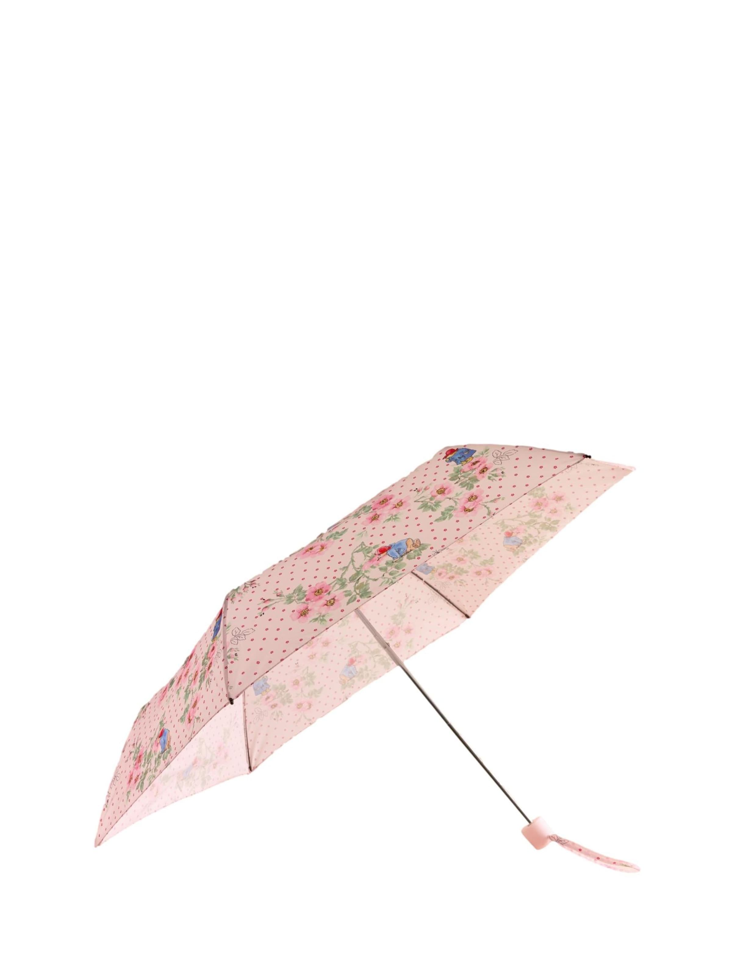 Cath Kidston Sateenvarjo 'Paddington Blossom' värissä vaaleanpunainen: etupuoli