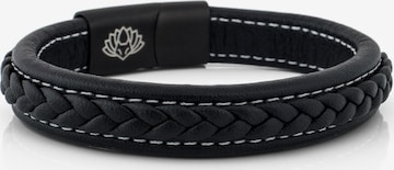 Akitsune Armband 'Fides' in Schwarz: Vorderseite