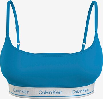 Calvin Klein Swimwear Bikinitop in Blau: predná strana