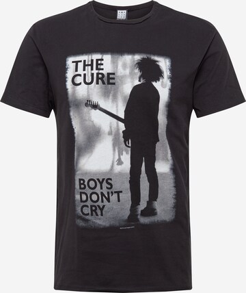 AMPLIFIED Tavaline suurus Särk 'THE CURE BOYS DONT CRY', värv hall: eest vaates