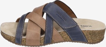 JOSEF SEIBEL Mules 'Tonga' in Blue: front