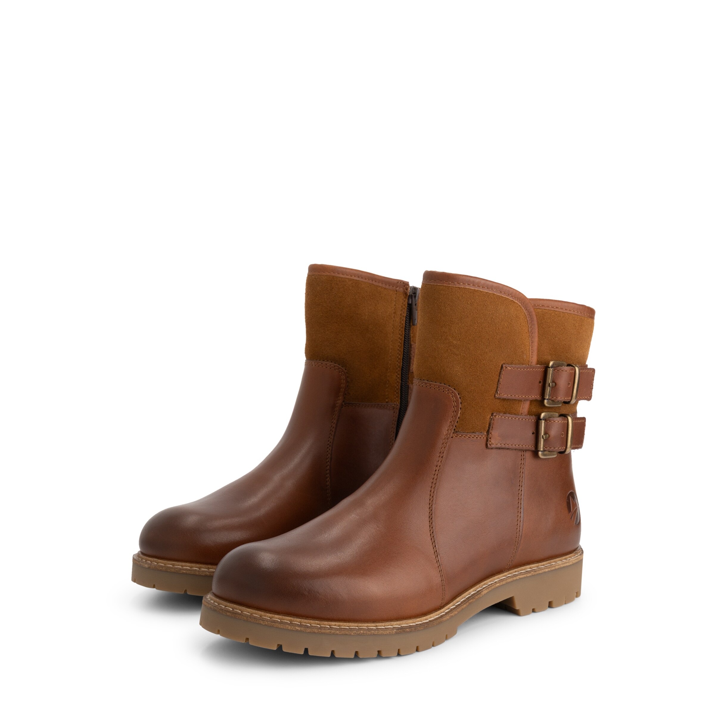 Travelin Bootie 'Elva' in Brown