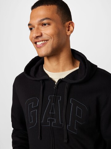 GAP Sweatvest in Zwart