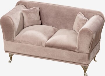 BOLTZE Jewelry Storage 'Mini Sofa' in Brown: front