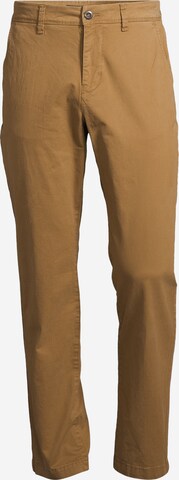 Slimfit Pantaloni chino di AÉROPOSTALE in marrone: frontale