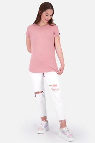 T-shirt 'MimmyAK' Alife and Kickin en violet