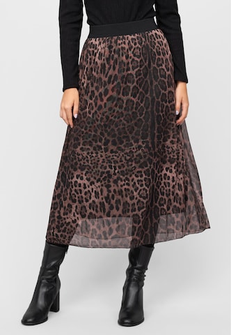 Cloud5ive Skirt in Brown: front