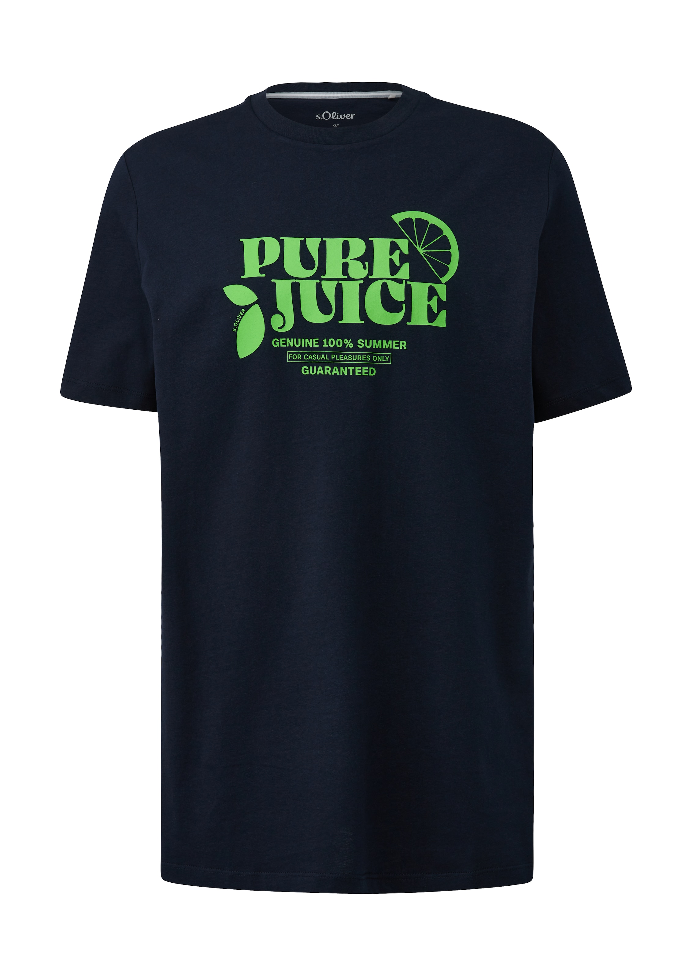 s.Oliver Red Label Big & Tall T-Shirt in Blau: Vorderseite