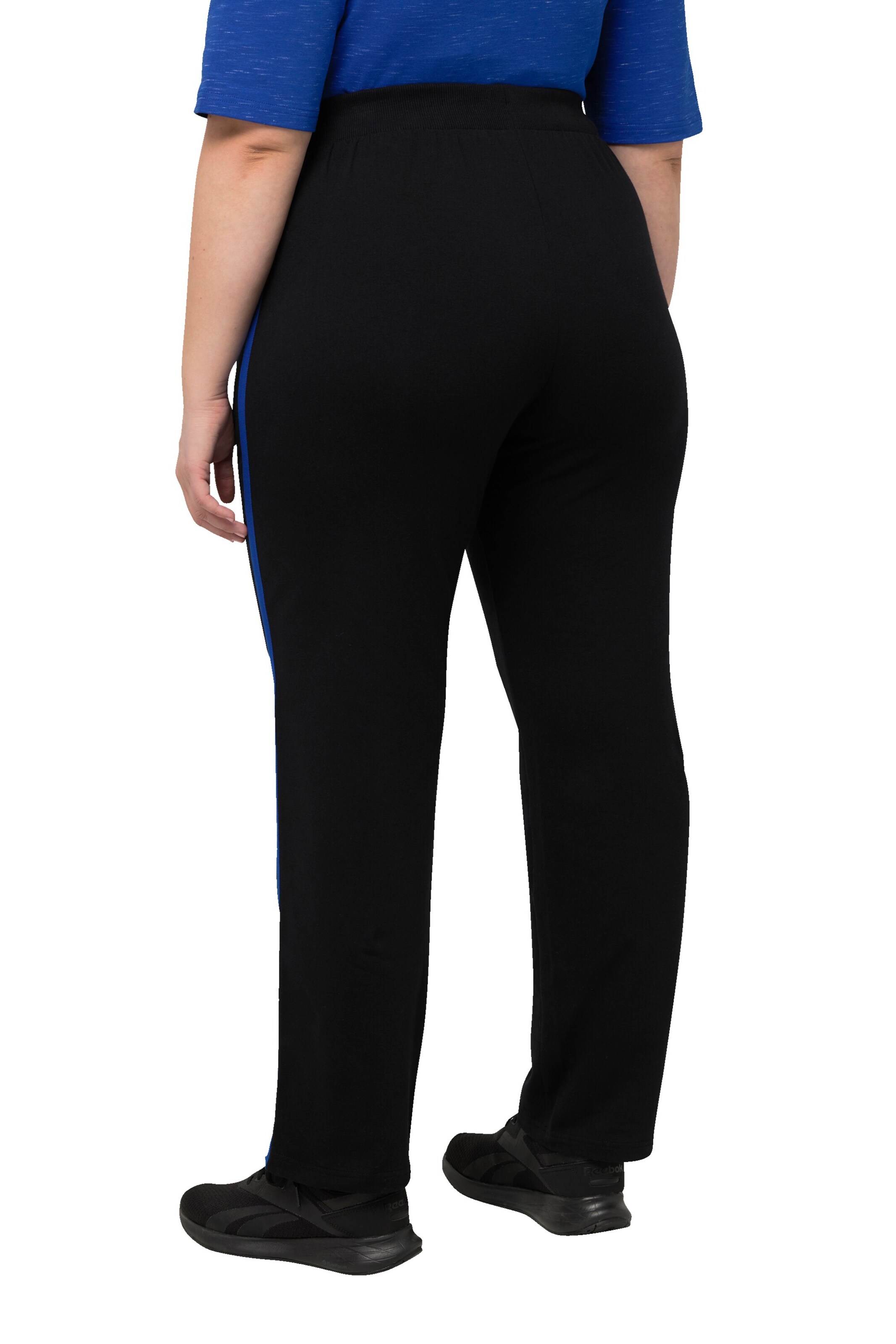 Ulla Popken Regular Hose in Schwarz