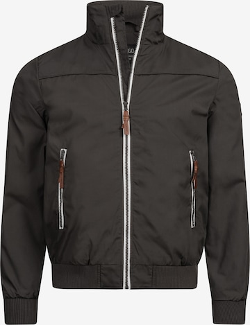 INDICODE JEANS Übergangsjacke 'Ivano' in Grau: Vorderseite