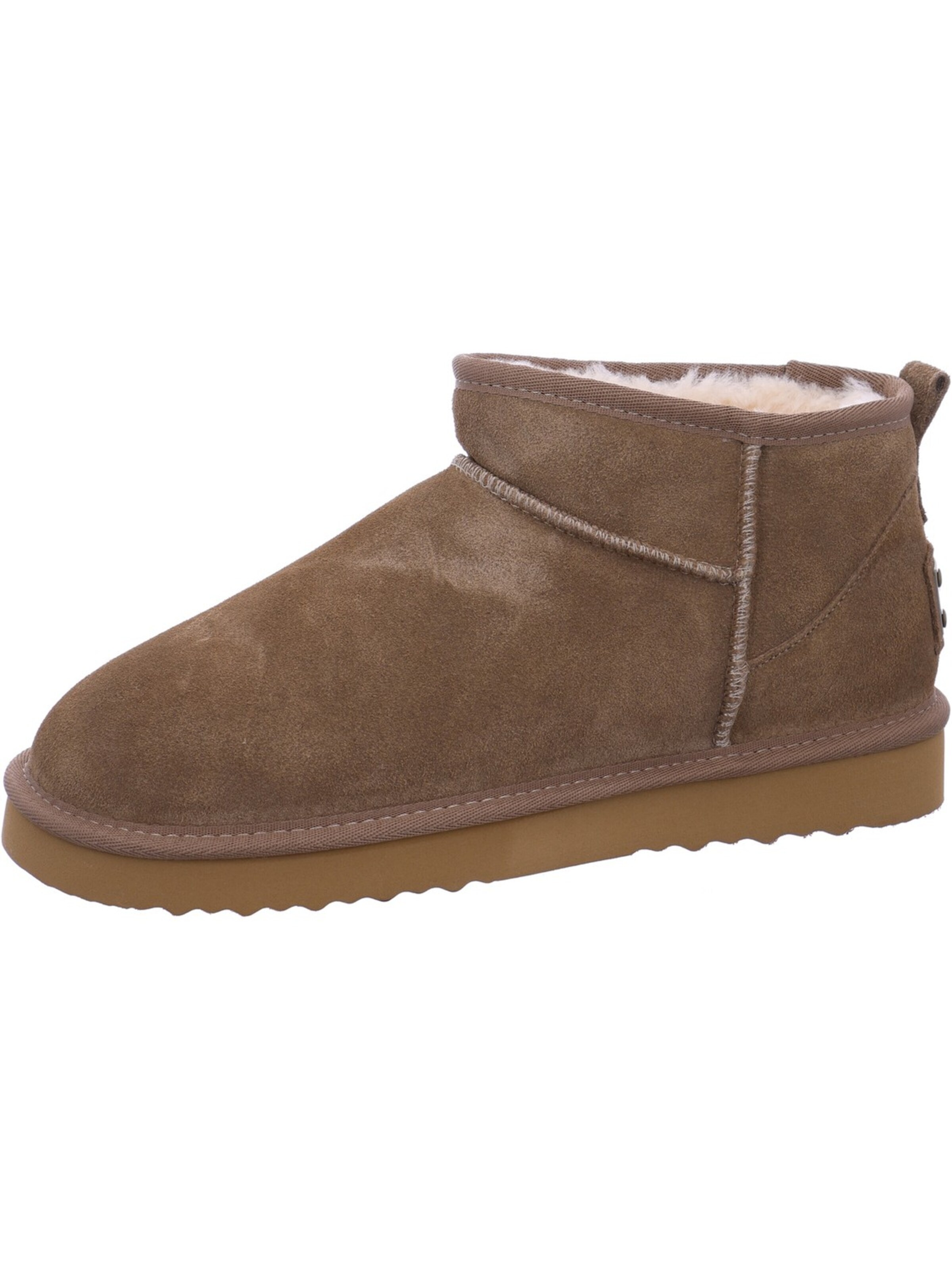 OOG Lace-Up Boots in Brown: front
