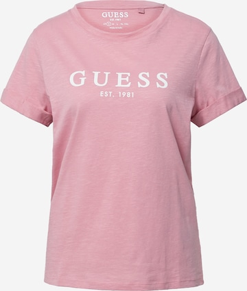 GUESS Tričko - ružová: predná strana