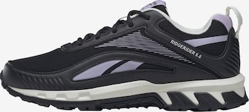 Scarpa sportiva 'Ridgerider' di Reebok in nero: frontale