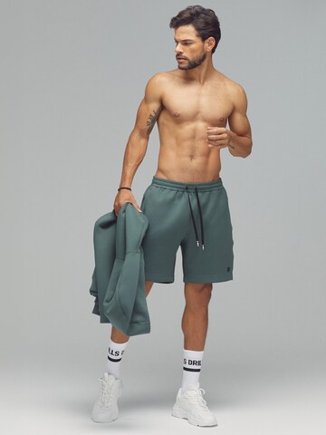 DRILLS Apparel Regular Trousers 'Recreation' in Green