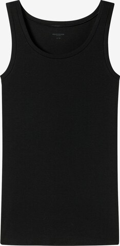 SCHIESSER Top ' Pure Rib ' in Black: front