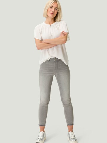 zero Slimfit Jeans Padua Skinny Fit 30 Inch in Grau