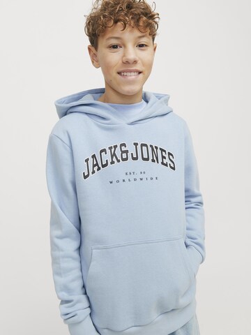 Jack & Jones Junior Sweatshirt 'JJECaleb' in Blue