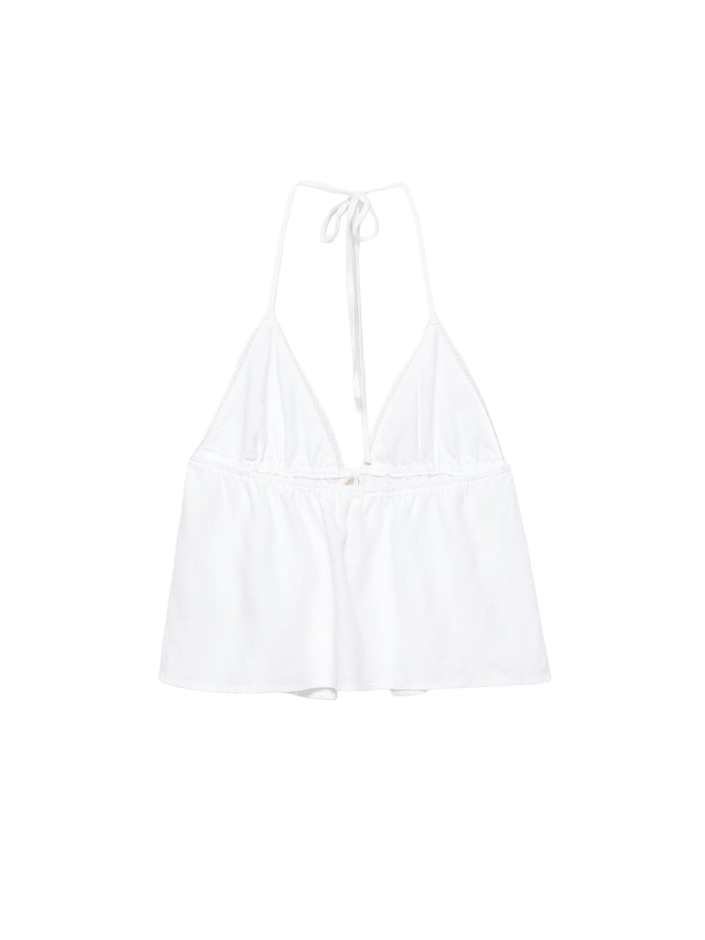 Top 'PACIFIC' de la Pull&Bear pe alb