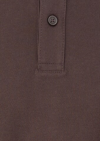 s.Oliver Men Big Sizes Poloshirt in Braun: Vorderseite
