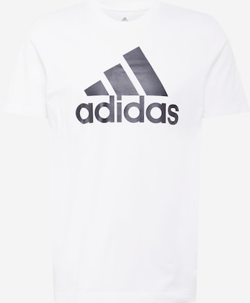 ADIDAS PERFORMANCE Λειτουργικό μπλουζάκι σε λευκό: μπροστά
