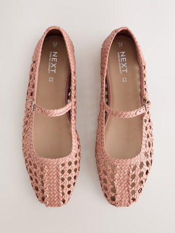 Next Strap ballerina 'Forever Comfort' in Orange
