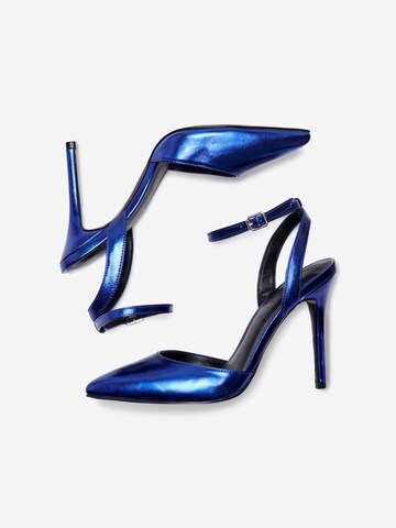 ONLY - Sapatos de salto 'PIPPA-2' em azul