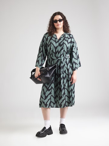 ONLY Carmakoma Dress 'CARBERIET' in Green