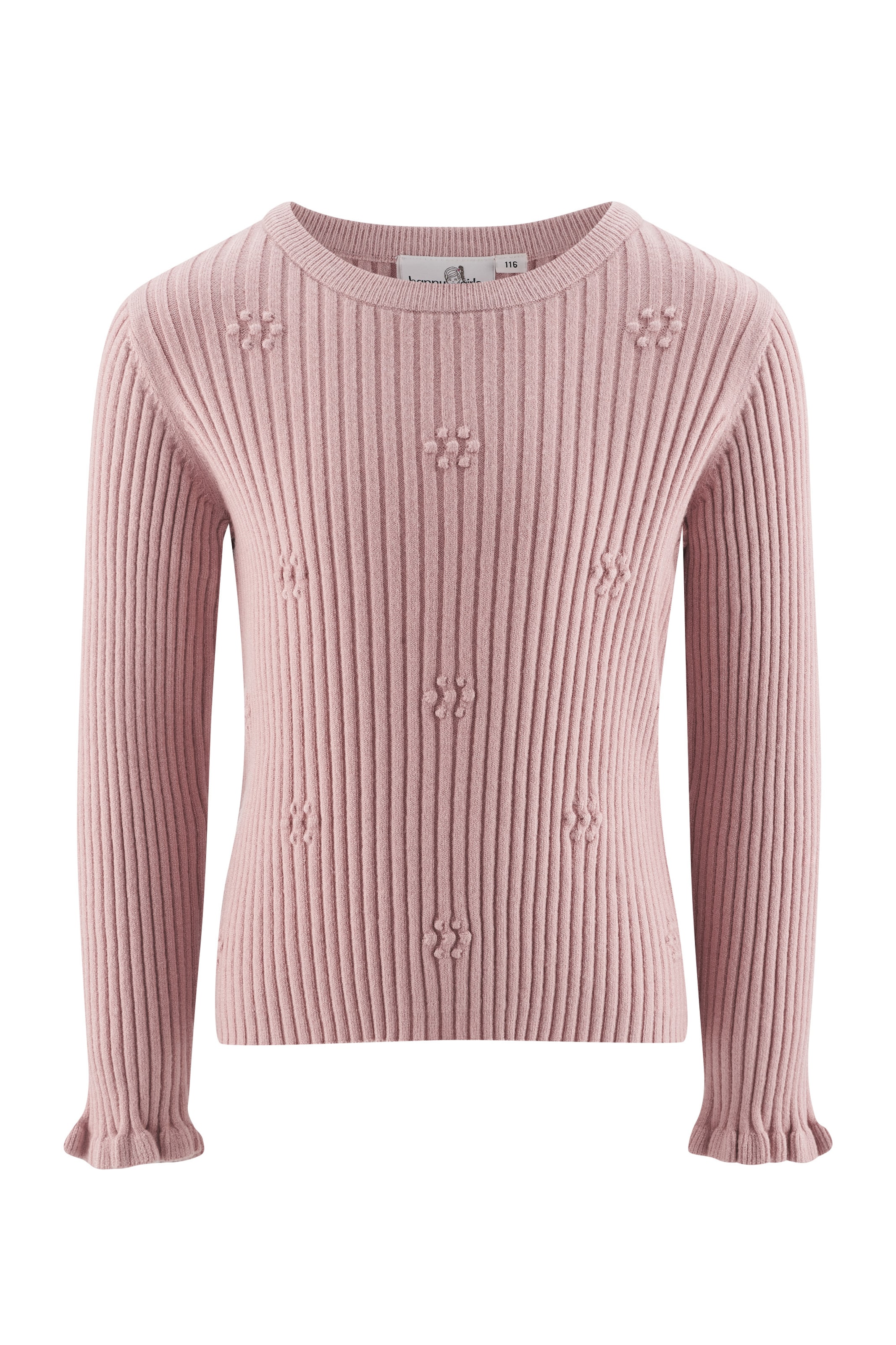 happy girls - Jersey en rosa: frente