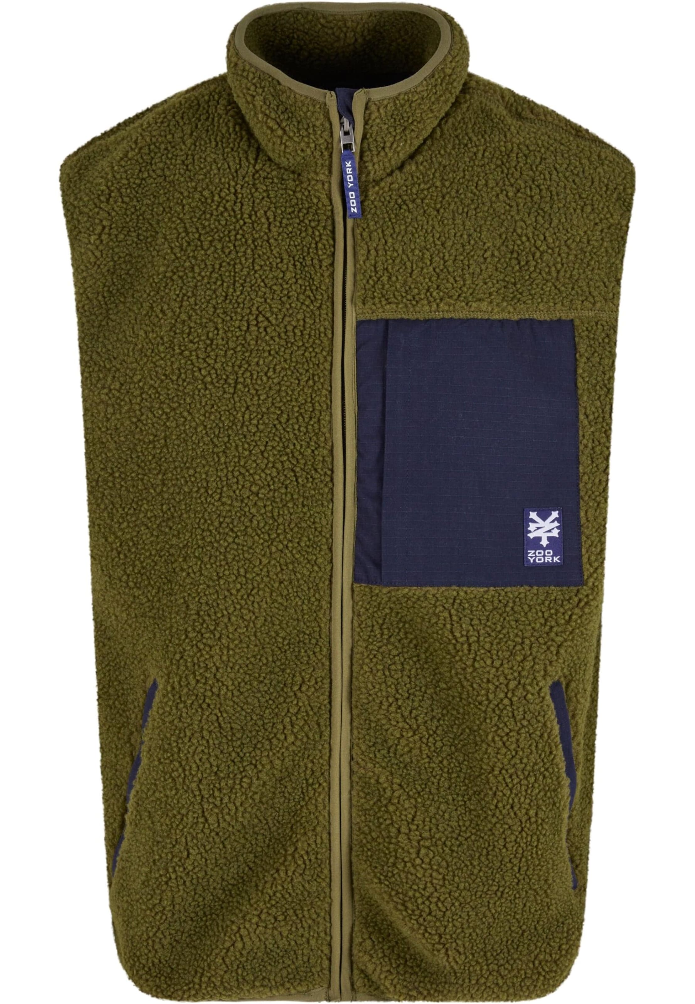 ZOO YORK - Chaleco en verde: frente