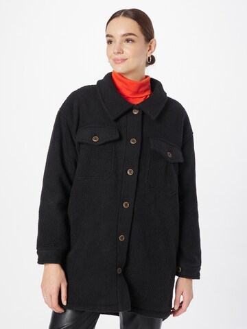 Alife and Kickin Between-Seasons Coat 'CarolinaAK' in Black: front