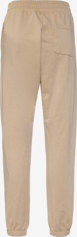 Champion Authentic Athletic Apparel Tapered Workout Pants 'Legacy' in Beige
