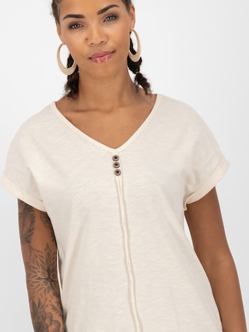 Alife and Kickin Tričko 'AnaisAK' – bílá