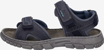 JOSEF SEIBEL Hiking Sandals 'Brendan 03' in Blue: front