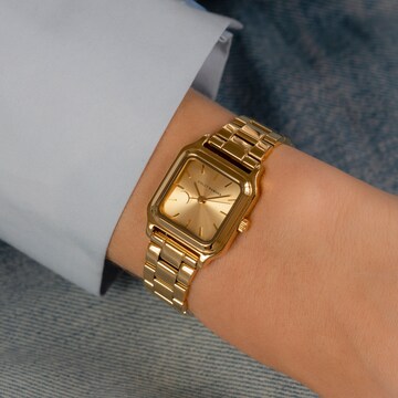 Violet Hamden Analog watch in Gold: front