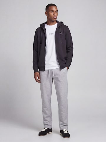 Tapered Pantaloni 'JREBCARL CREST' di JJ Rebel in grigio