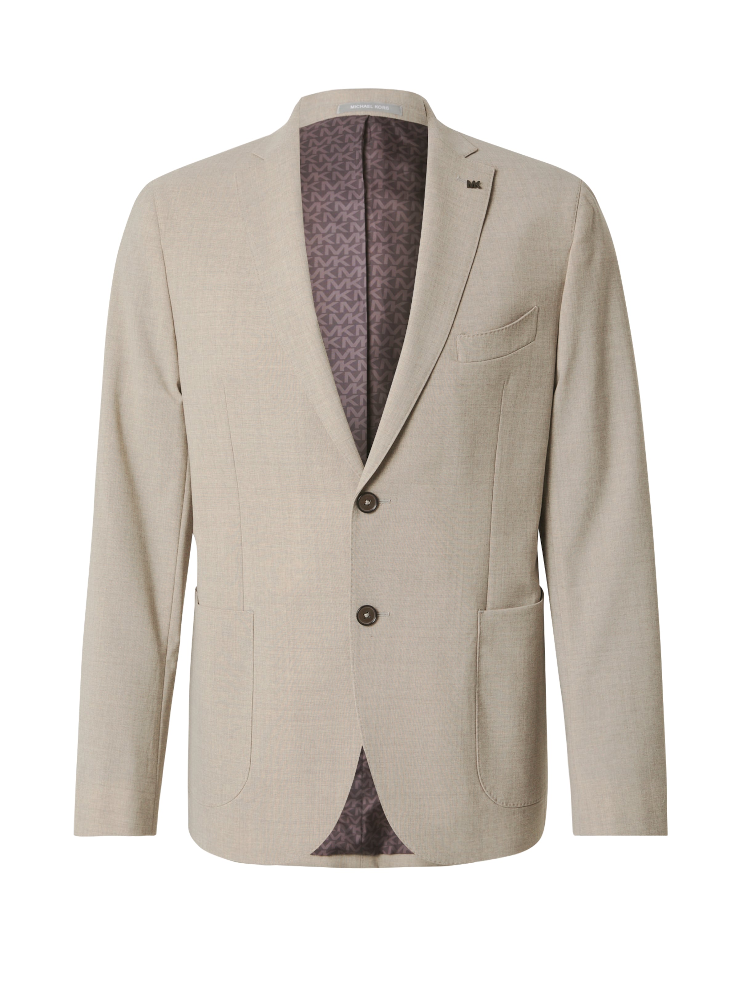 Slim fit Sacou de la Michael Kors pe bej: față