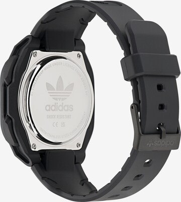 ADIDAS ORIGINALS Digitaluhr 'CITY TECH TWO' in Schwarz