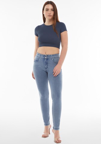 Freddy Skinny Jeggings in Blau
